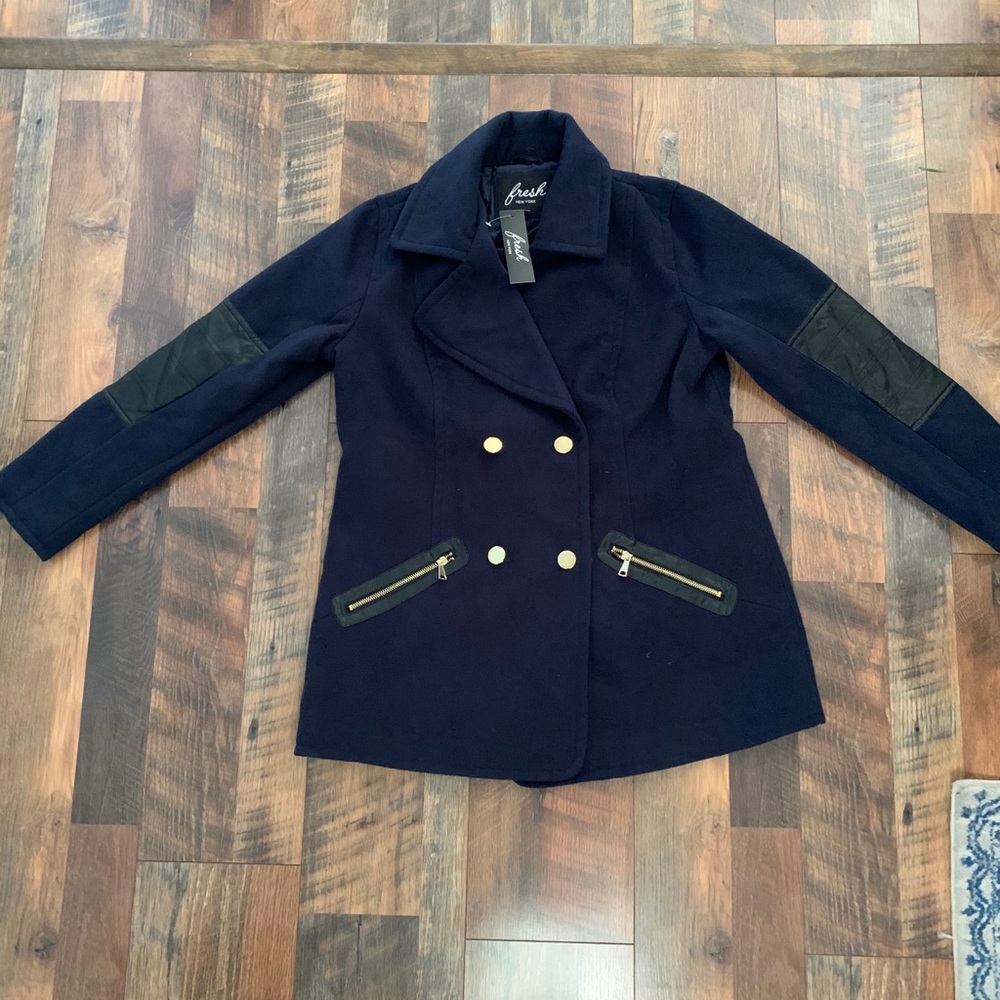 NWT Two Button Coat
